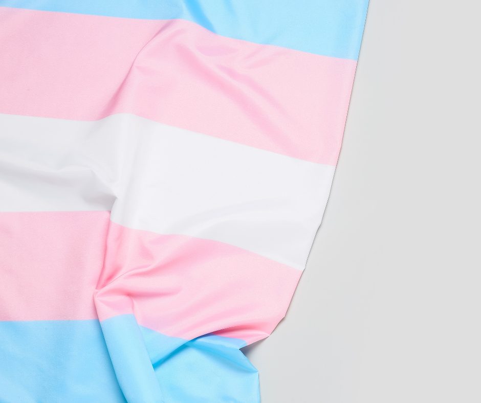 A transgender flag